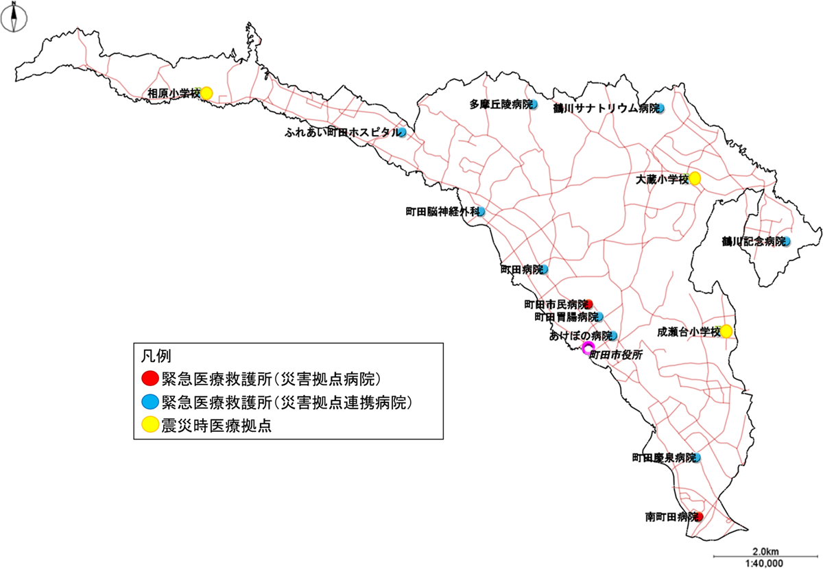 緊急医療救護所と災害時医療拠点